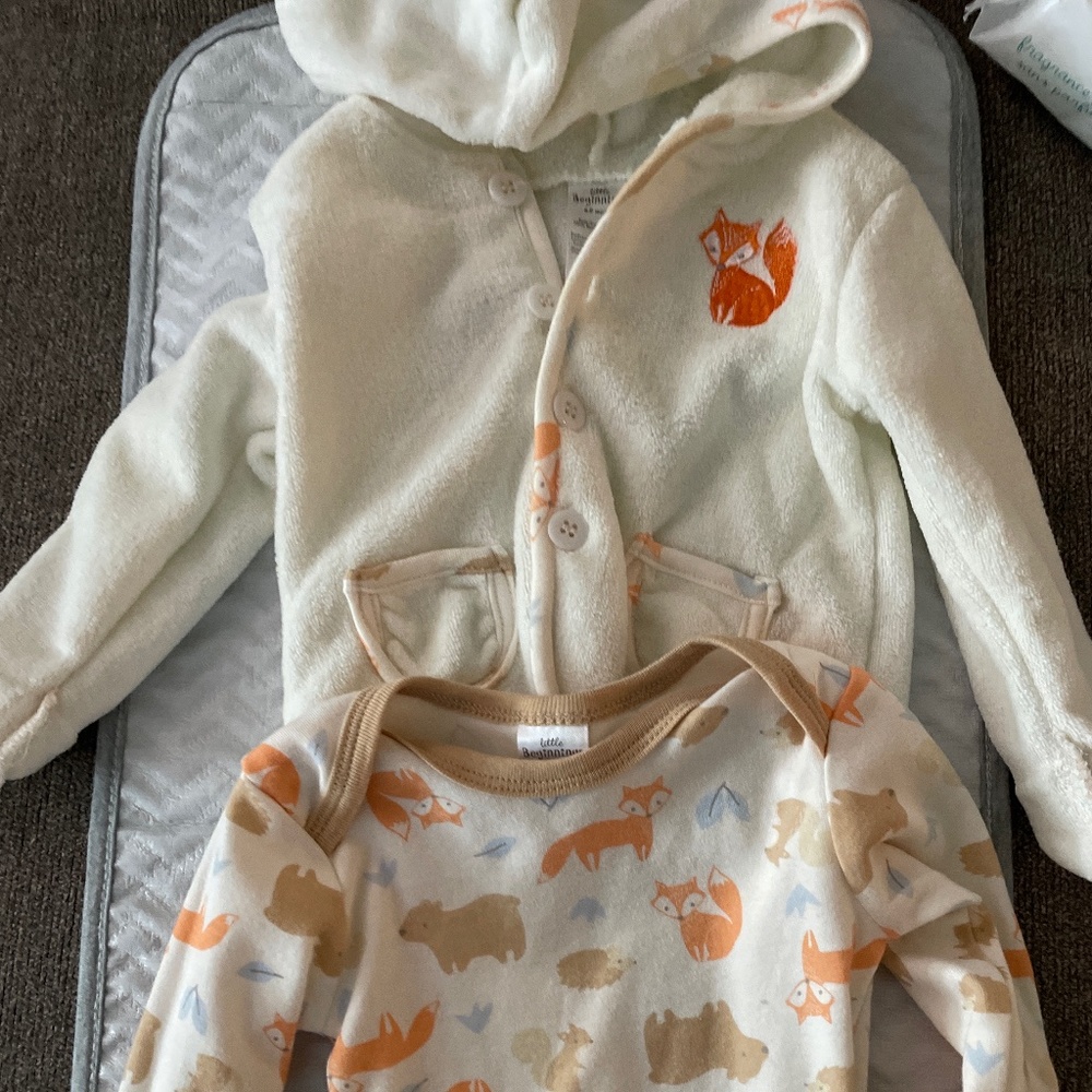Jacket and onesie